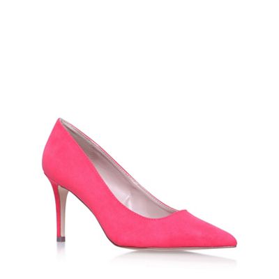 Pink 'Kray2' high heel court shoes